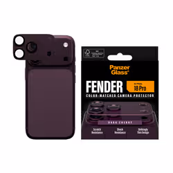 PanzerGlass ® Fender Camera Protector Dark Cherry iPhone 2026 Pro Protection d'écran transparent 1 pièce(s) - Vue supplémentaire 2