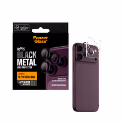 PanzerGlass ® Hoops® Camera Lens Protector Black iPhone 2026 Pro | 2026 Pro Max Protection d'écran transparent 1 pièce(s) - Vue supplémentaire 5
