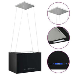 (Promotion octo)Hotte suspendue Hotte aspirante à LCD tactile 55 cm Acier enduit de poudre 419513