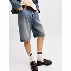 Jack & Jones 12291698_3561_1247055_S short Unisexe Bleu - Vue supplémentaire 8