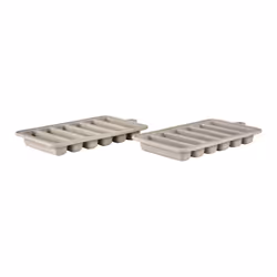 BITZ 11619, 6 pièce(s), Rectangulaire, Bac à glaçon, Gris, Silicone, 1 pièce(s)