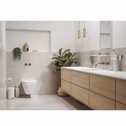 Zone Denmark Rim Blanc Distributeurs de salle de bain