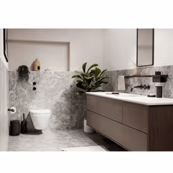 Zone Denmark Rim Noir Distributeurs de salle de bain