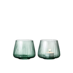 BITZ 25591 bougeoir Verre Vert
