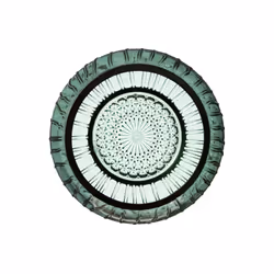 BITZ 25591 bougeoir Verre Vert