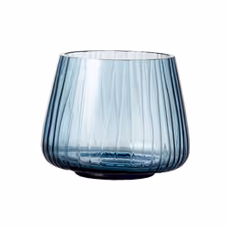 BITZ 25593 bougeoir Verre Bleu
