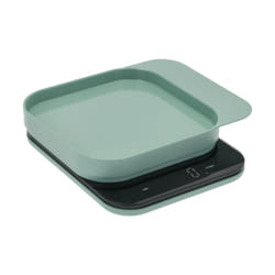 Rosti 25686 escabeaux de cuisine Vert Comptoir Carré Balance de ménage électronique