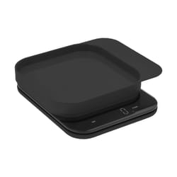 Rosti 25687 escabeaux de cuisine Noir Comptoir Carré Balance de ménage électronique