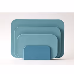 Rosti 27824, Rectangulaire, Vert, Monochromatique, 3 pièce(s)