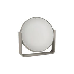 Zone Denmark 28228 miroir de maquillage Autonome Rond Marron, Gris