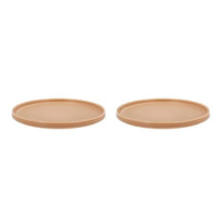 Villa Collection 29223 assiette Assiette de dîner Rond Porcelaine Crème 2 pièce(s)