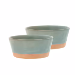 Villa Collection Evig, Ensemble de bols, Rond, Porcelaine, Vert, 0,6 L, 15 cm