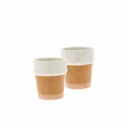 Villa Collection Evig, Régler, 0,1 L, Ambre, Crème, Porcelaine, Tasse, Espresso