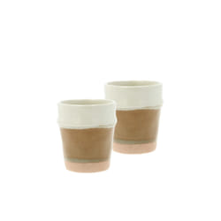 Villa Collection Evig Tasse Marron, Crème Espresso 2 pièce(s)
