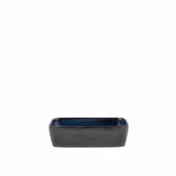 BITZ 29836, Bol à pâte, Rectangle, Grès, Noir, Bleu, 190 mm, 140 mm