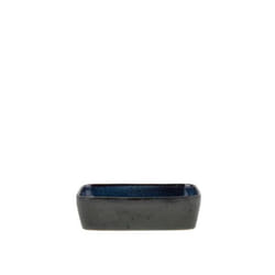 BITZ 29836 bol Bol à pâte Rectangle Grès Noir, Bleu