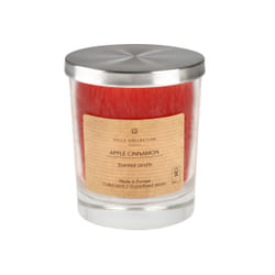 Villa Collection Kras Apple Cinnamon bougie en cire Cylindre Pomme, Cannelle Rouge 1 pièce(s)