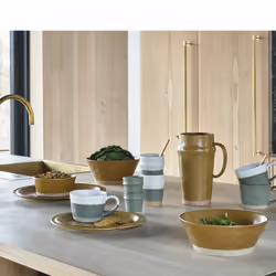 Villa Collection 31382 bol Saladier 1,4 L Rond Porcelaine Marron 1 pièce(s)