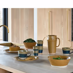 Villa Collection 31385 bol Saladier 2,1 L Rond Porcelaine Marron 1 pièce(s)