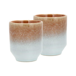 Villa Collection Stylish Tasse Ambre, Bleu Universel 2 pièce(s)