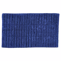 Zone Denmark 31574, Bleu, Monochromatique, Rectangulaire, Coton, Cotton 100%, Indigo Blue