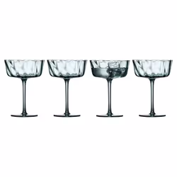 Lyngby Glas 31731, Coupe à champagne, 350 ml, Verre, Vert, 4 pièce(s)