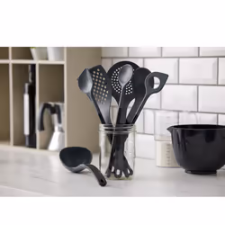 Rosti Optima Cuillère de service Nylon Noir, Gris 1 pièce(s)