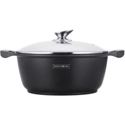 Faitout - Induction - 26 cm - Pierre antiadhésif - Fonte daluminium - Durable