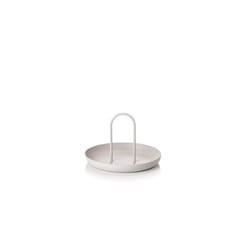 Zone Denmark 331952 plateau repas Plateau de service classique Rond Gris