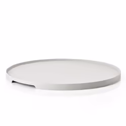 Zone Denmark 332038, Plateau de service classique, Rond, Métal, Gris, 350 mm, 350 mm