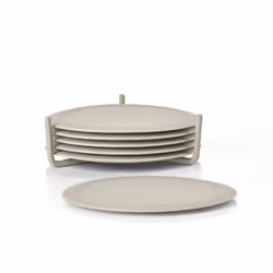 Zone Denmark Singles, Rond, Silicone, Gris, Monochromatique, 10 cm, 3,1 cm