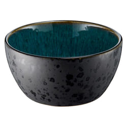 BITZ 821183 bol Bol à dessert Rond Grès Noir, Vert