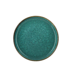 BITZ 821252 assiette Assiette de dîner Rond Grès Vert
