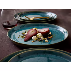 BITZ 821252 assiette Assiette de dîner Rond Grès Vert