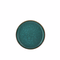 BITZ 821257, Assiette de dîner, Rond, Grès, Vert, 21 cm, 20 mm