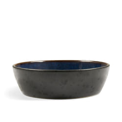 BITZ 821263 bol Rond Grès Noir, Bleu