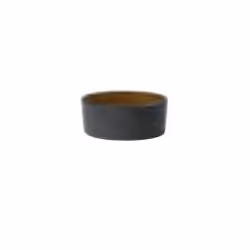 BITZ 821323, Bol à dessert, Rond, Grès, Ambre, Noir, 1 personne(s), 7,5 cm