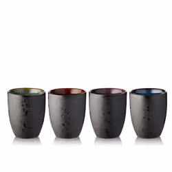 BITZ 821338, Régler, 0,27 L, Noir, Grès, Universel, 4 pièce(s)
