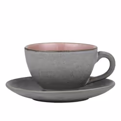 BITZ 821342, Régler, 0,24 L, Gris, Rose, Grès, Universel, 1 pièce(s)