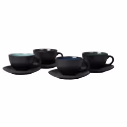 BITZ 821345, Régler, 0,22 L, Noir, Grès, Universel, 4 pièce(s)