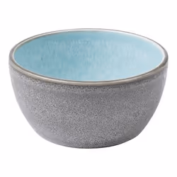 BITZ 821360, Bol pour amuse-bouche, Rond, Grès, Bleu, Gris, 1 personne(s), 100 mm