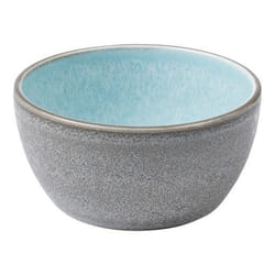 BITZ 821360 bol Bol pour amuse-bouche Rond Grès Bleu, Gris 1 pièce(s)