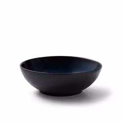 BITZ 821381 bol Saladier Rond Grès Noir, Bleu 1 pièce(s)