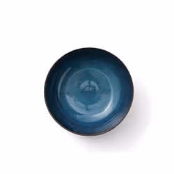 BITZ 821381 bol Saladier Rond Grès Noir, Bleu 1 pièce(s)