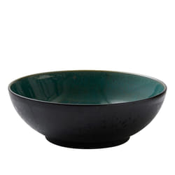 BITZ 821382 bol Saladier Rond Grès Noir, Vert
