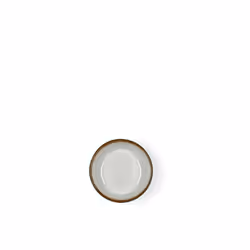 BITZ 821395 bol Bol à en-cas Ovale Grès Crème, Gris 1 pièce(s)