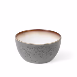 BITZ 821397 bol Bol à en-cas Ovale Grès Crème, Gris 1 pièce(s)