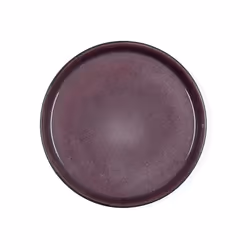 BITZ 821401, Assiette de dîner, Rond, Grès, Noir, Violet, 27 cm, 25 mm