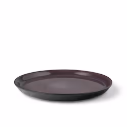 BITZ 821401 assiette Assiette de dîner Rond Grès Noir, Violet 1 pièce(s)