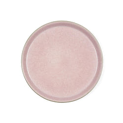 BITZ 821402 assiette Assiette de dîner Rond Grès Gris, Rose 1 pièce(s)
